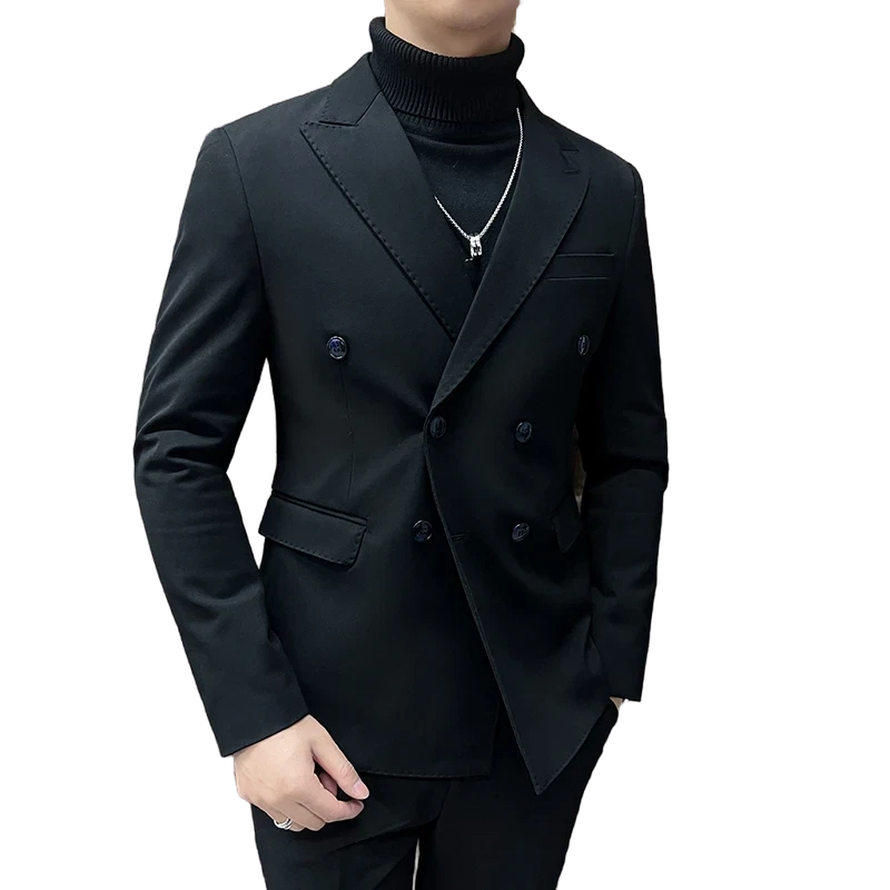 Blazer Masculino Transpassado, Blazer Transpassado Slim, Blazer Masculino Slim Transpassado