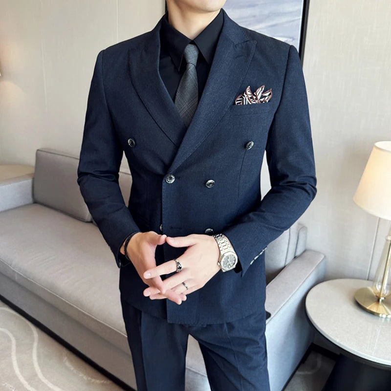 Terno Masculino Transpassado Moderno, Terno Masculino Slim Fit, Terno Masculino Transpassado Slim