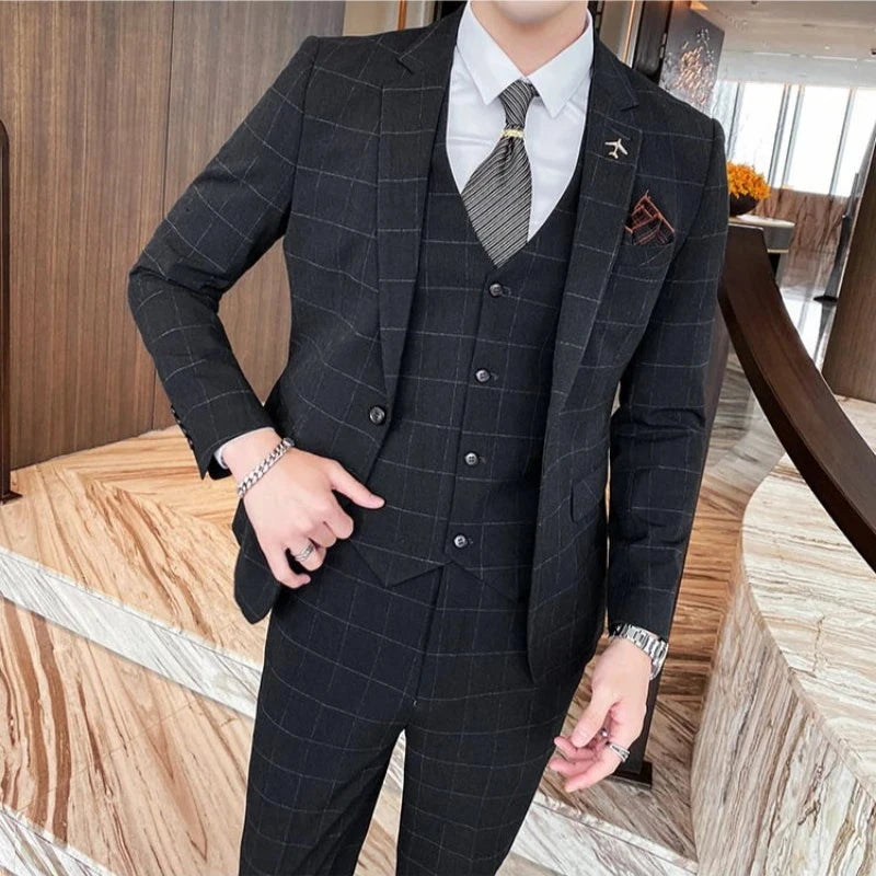 Terno Masculino Xadrez, Terno Masculino Xadrez, Terno Masculino Slim