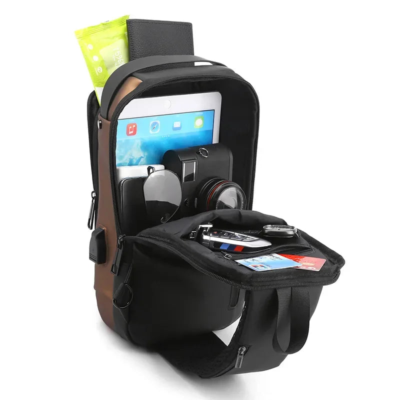 Bolsa Transversal Masculina Safe Maximus
