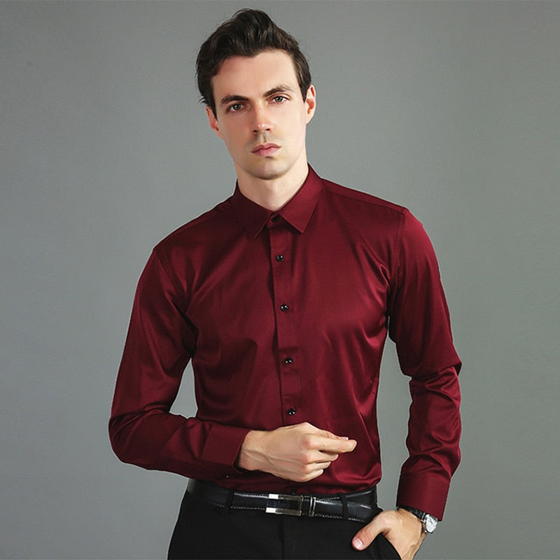 Camisa Social Masculina Comfort Maximus