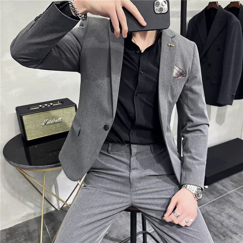Costume Masculino, costume masculino slim fit, costume slim fit, costume masculino liso, terno masculino, terno masculino slim fit