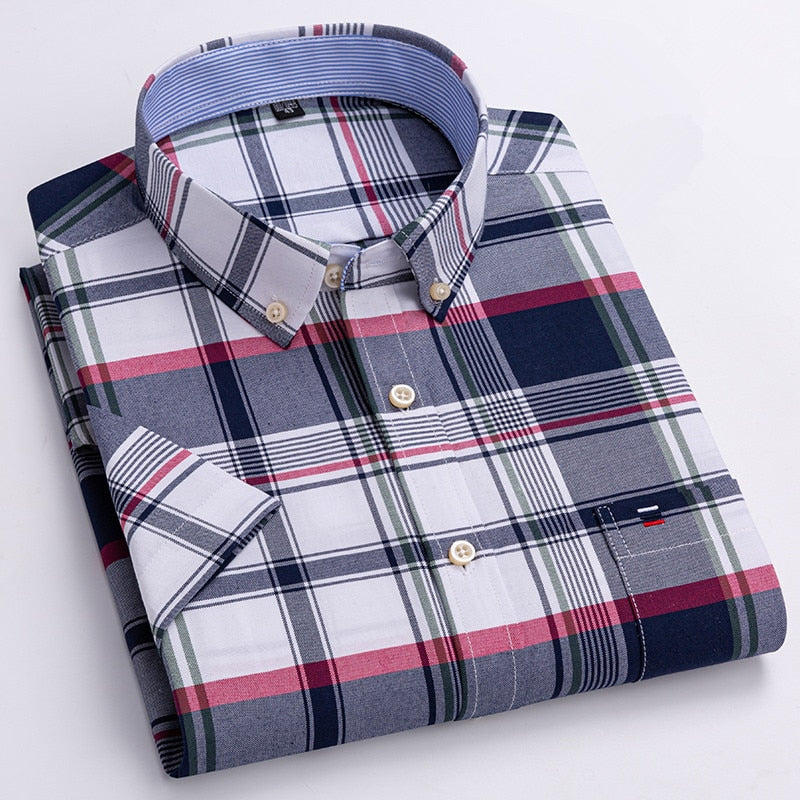 Camisa Social Masculina Xadrez