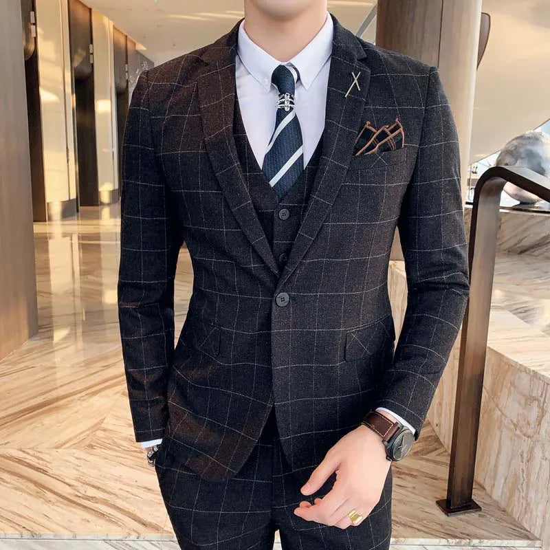 Terno Masculino Xadrez