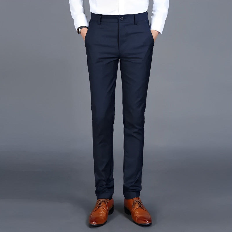 calça social masculina slim, calça social azul marinho, calça social preta slim fit, calça social cinza claro, calça masculina escritório slim, calça alfaiataria slim fit, calça social lisa masculina, calça social ajustada