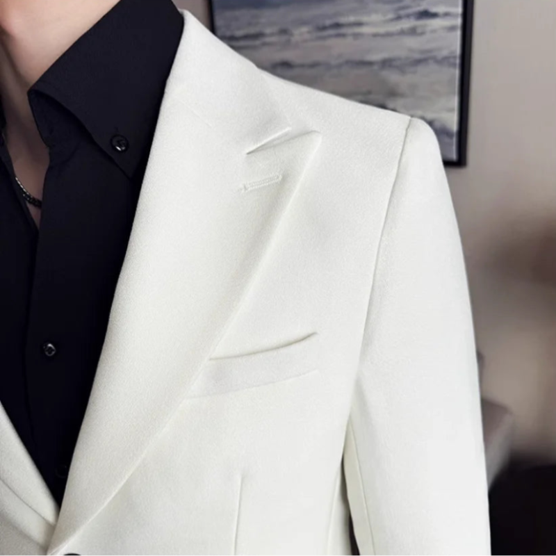 Blazer Slim Fit, Blazer Masculino Slim, Blazer Masculino Maximus, blazer masculino, blazer lapela peak, blazer