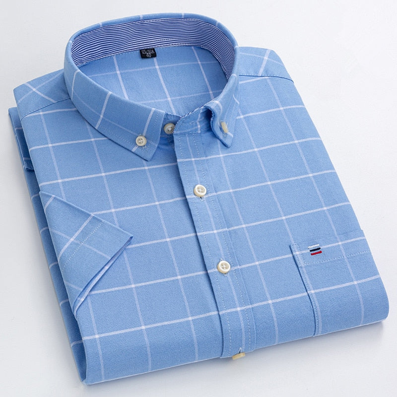Camisa Social Masculina Xadrez