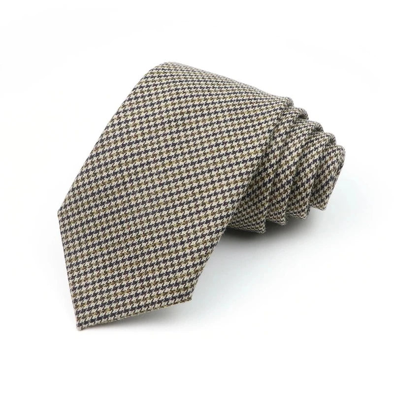 Gravata Listrada, Gravata de Lã, Gravata Listrada de Lã