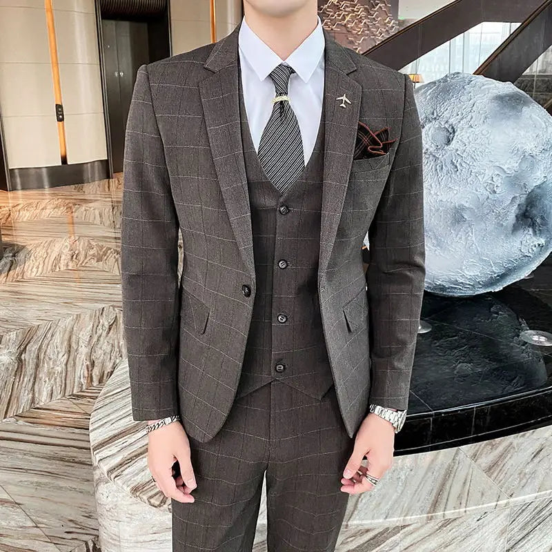 Terno Masculino Xadrez, Terno Masculino Xadrez, Terno Masculino Slim