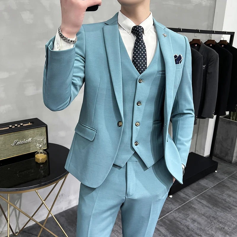 Terno Masculino Slim Fit, Terno Masculino para Casamento, Terno Masculino Completo