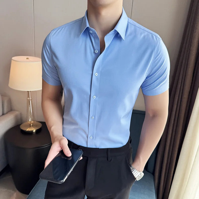 Camisa Social Manga Curta, Camisa Slim Manga Curta, Camisa Social Masculina Manga Curta, Camisa Social Masculina Slim Manga Curta