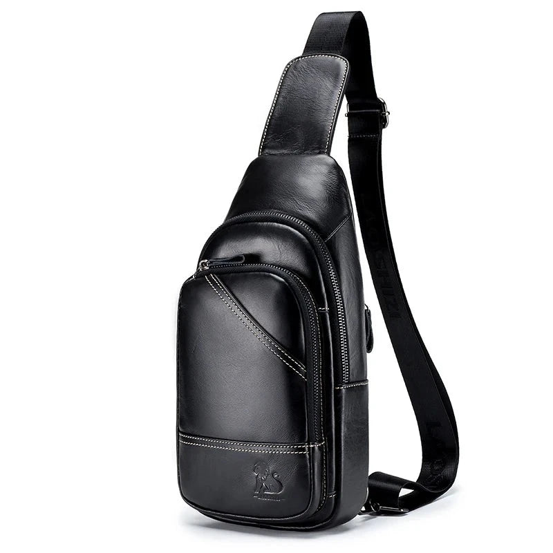 Bolsa Transversal de Couro, Bolsa Masculina, Bolsa de Couro