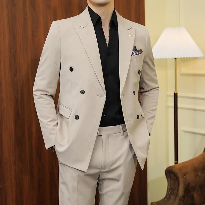 costume masculino transpassado, costume masculino liso, costume transpassado, costume masculino slim fit