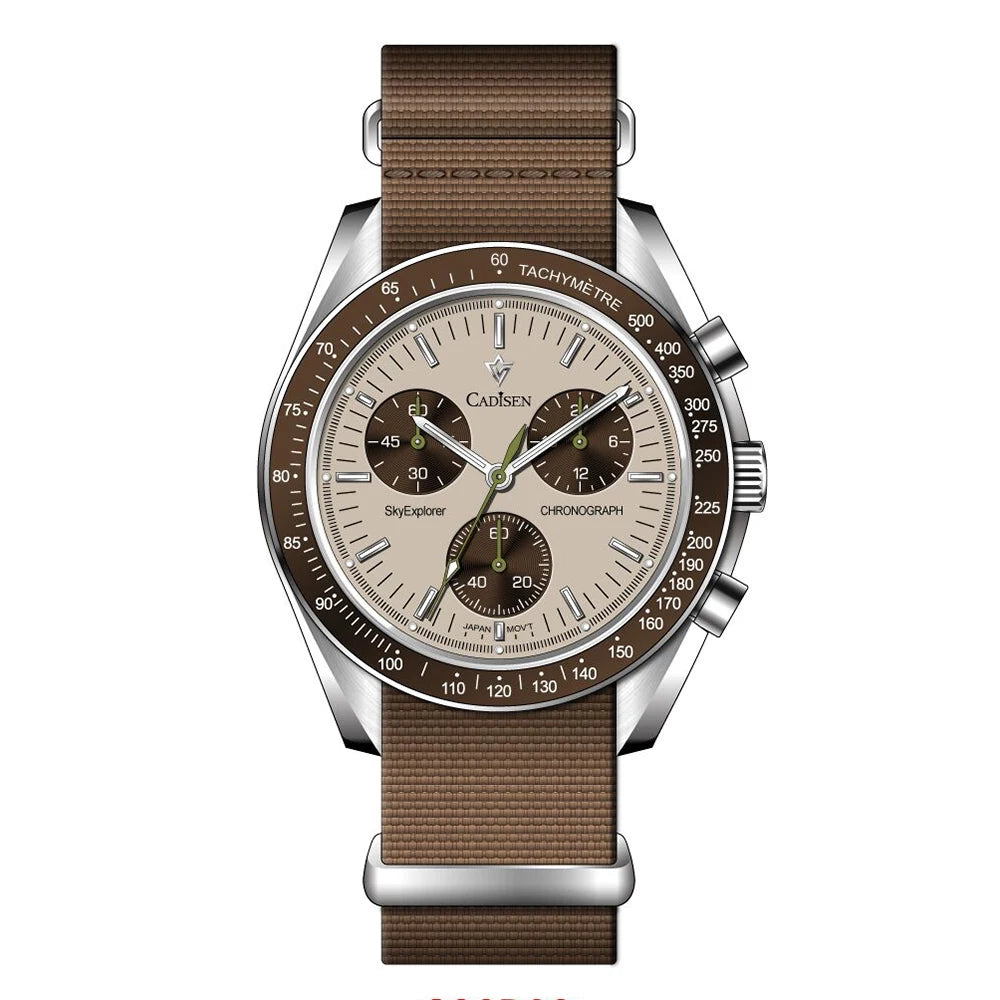 Relógio de Pulso Masculino Luxury Cadisen Maximus