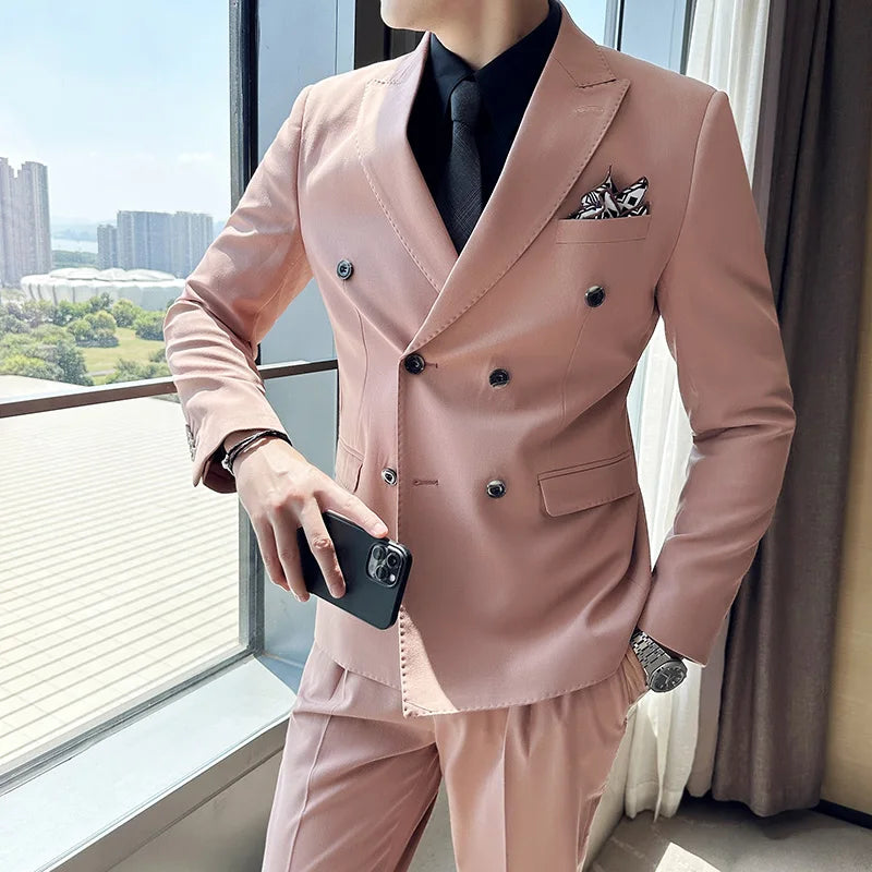 Terno Masculino Transpassado Moderno, Terno Masculino Slim Fit, Terno Masculino Transpassado Slim