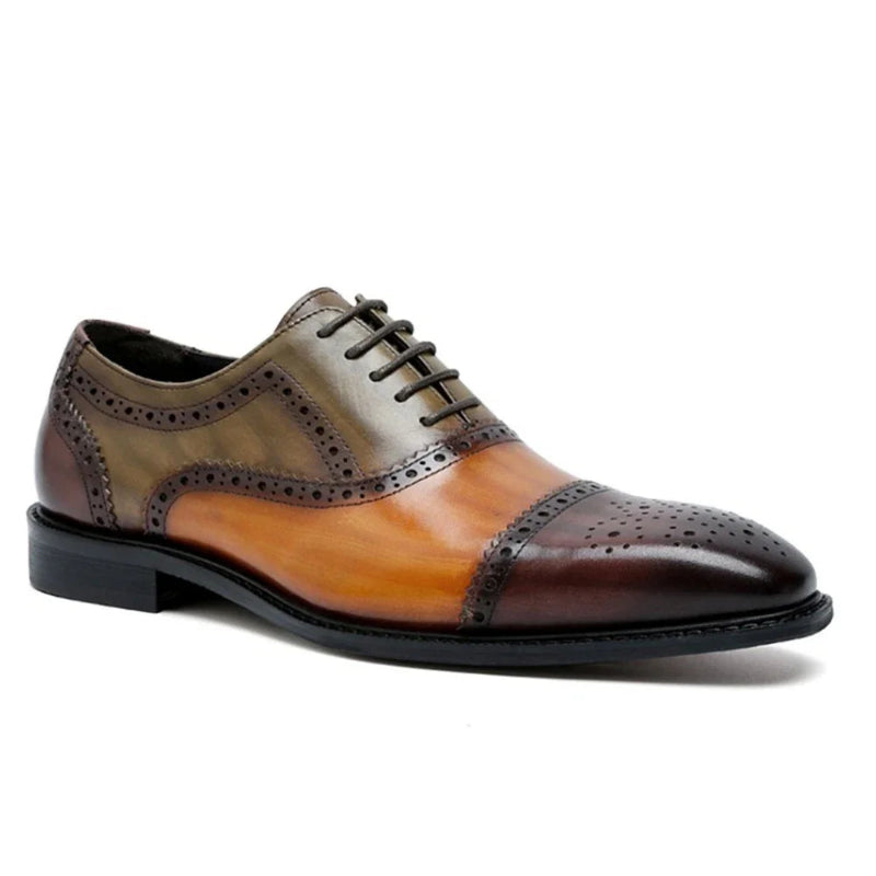 Sapato Oxford Italiano de Couro, Sapato de Couro, Sapato Oxford, Sapato Italiano, sapato tricolor