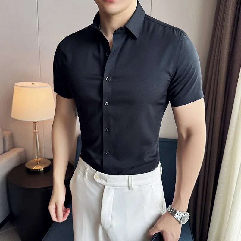 Camisa Social Manga Curta, Camisa Slim Manga Curta, Camisa Social Masculina Manga Curta, Camisa Social Masculina Slim Manga Curta