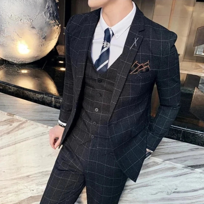 Terno Masculino Xadrez