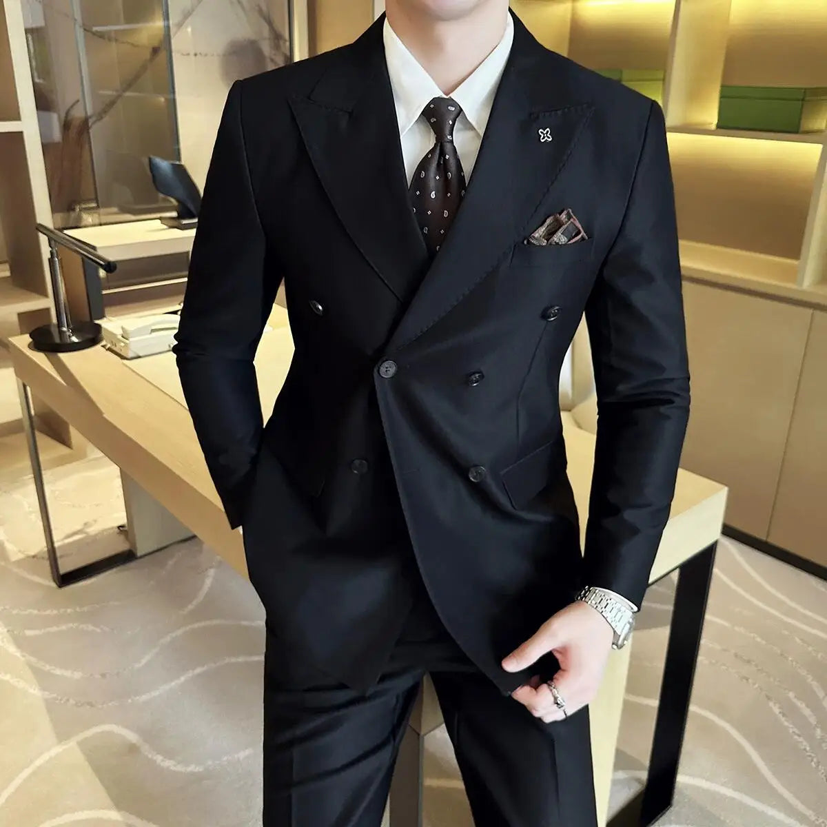 Terno Masculino TraCostume transpassado, costume slim fit, costume masculino slim, Costume masculino, terno transpassadonspassado, Terno Masculino Moderno, Terno Masculino Slim Fit