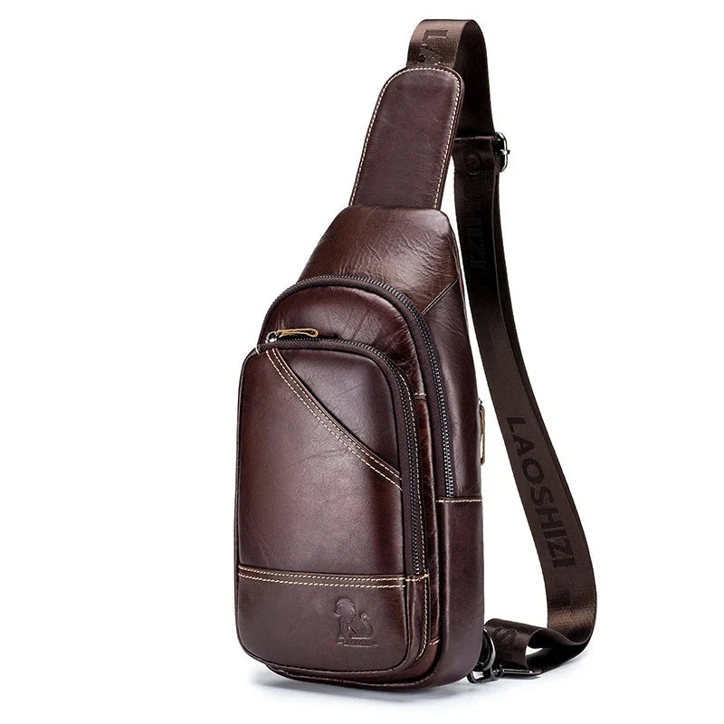Bolsa Transversal de Couro, Bolsa Masculina, Bolsa de Couro