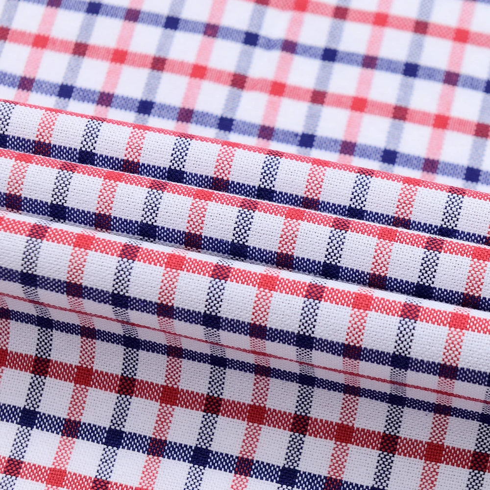 Camisa Social Masculina Xadrez Oxford Maximus