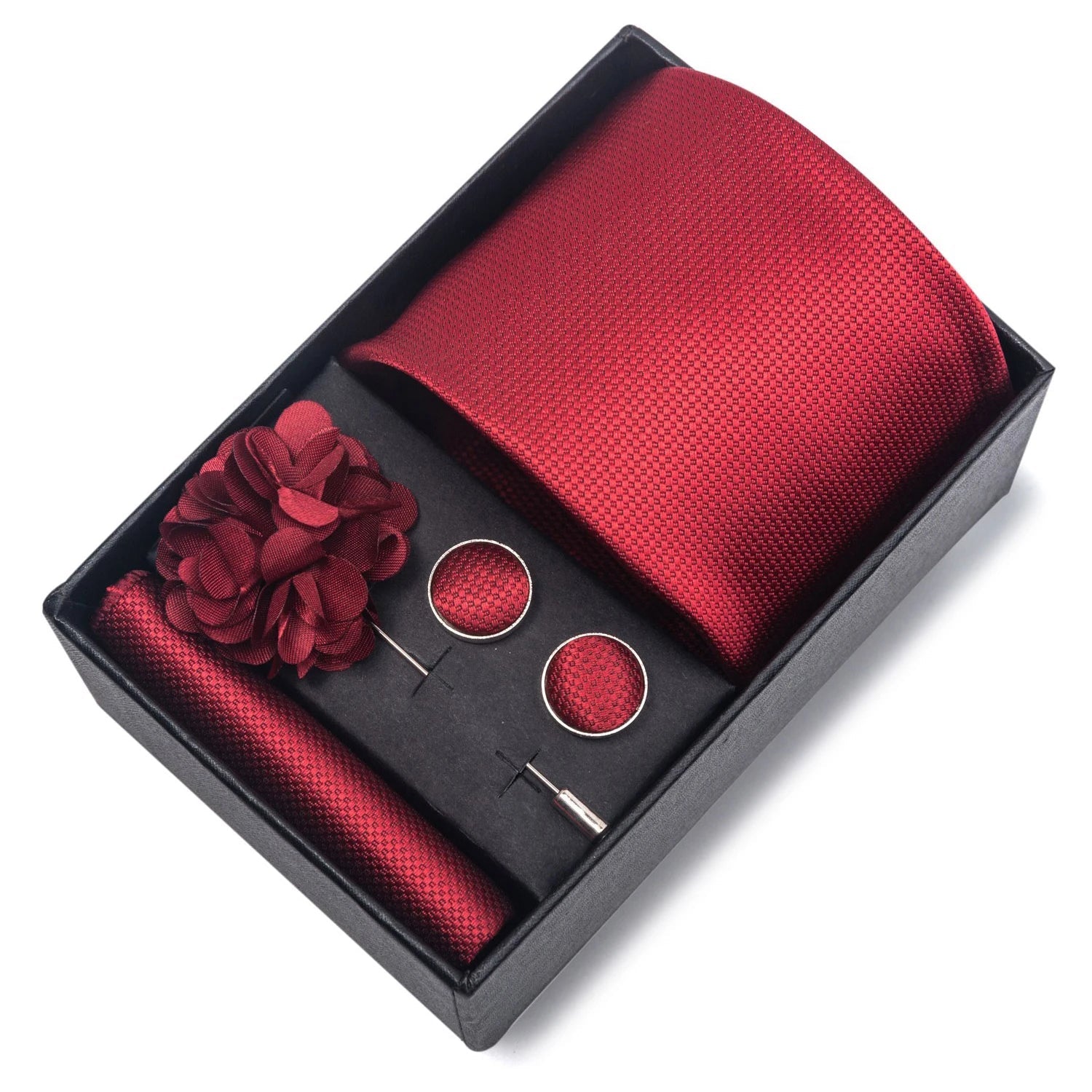 Gravata de Seda, Gravata Lisa, Conjunto de gravata