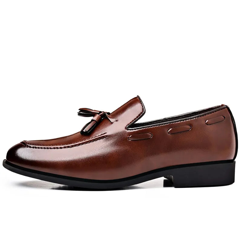 Mocassim Masculino de Couro Elegant Maximus