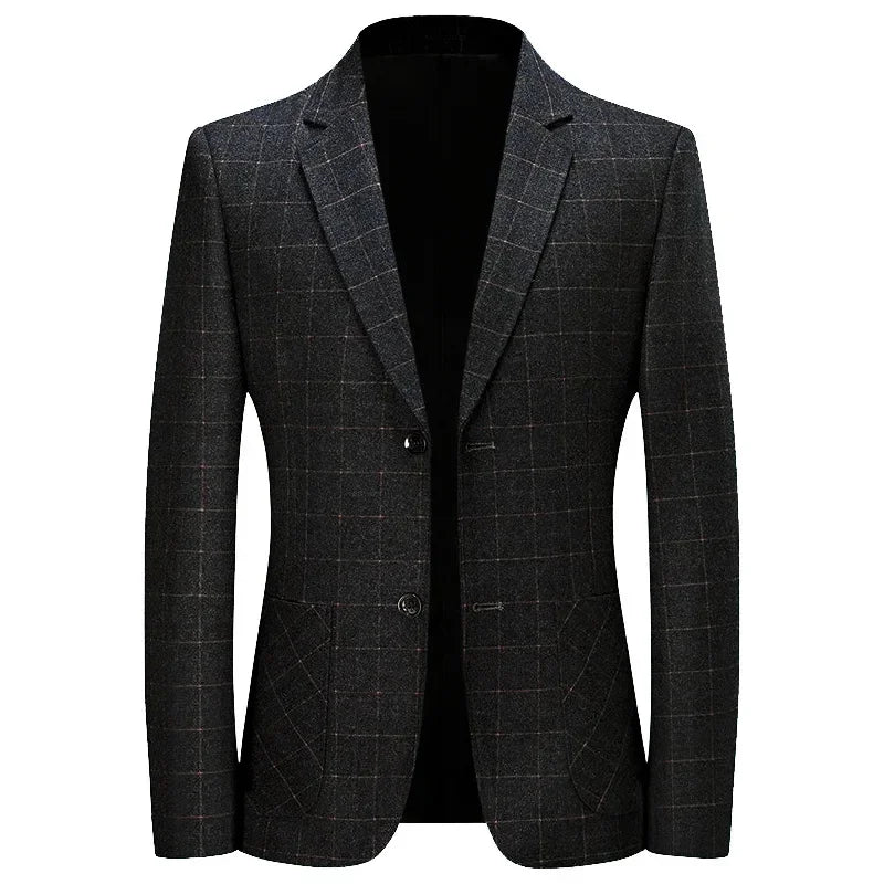 Blazer masculino xadrez, blazer masculino xadrez slim, blazer masculino slim, blazer masculino xadrez minimalista, blazer masculino azul marinho xadrez