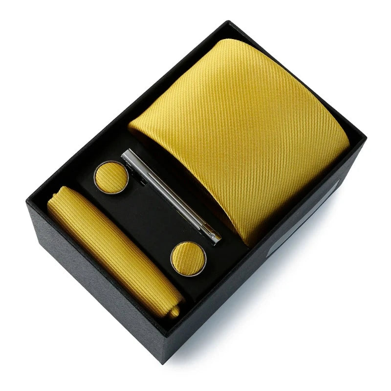 Gravata de Seda, Gravata Lisa, Conjunto de gravata