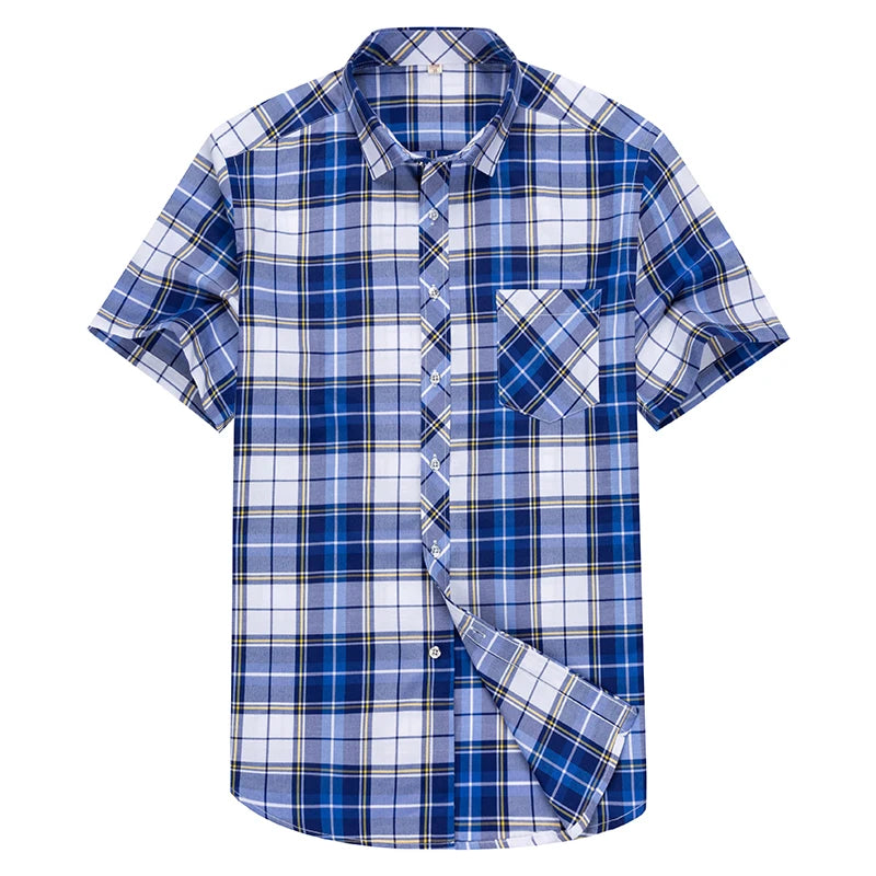 Camisa Social Masculina Xadrez Maximus