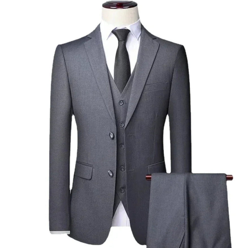 Terno Masculino, terno tradicional, terno masculino liso, terno completo, terno masculino completo