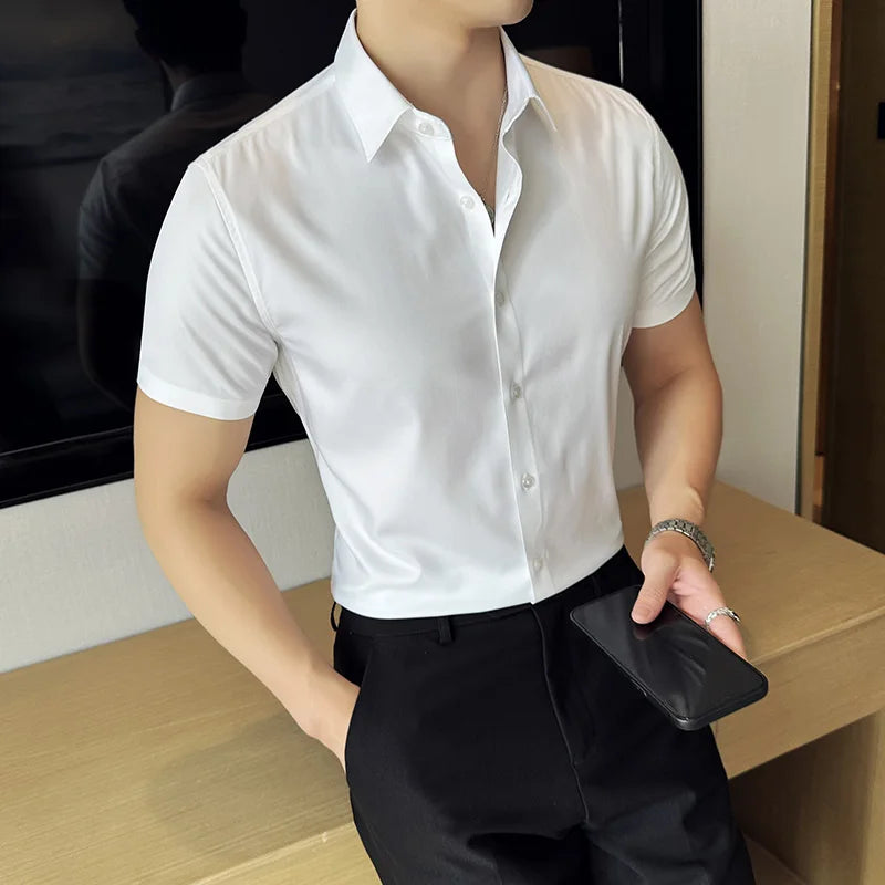 Camisa Social Manga Curta, Camisa Slim Manga Curta, Camisa Social Masculina Manga Curta, Camisa Social Masculina Slim Manga Curta