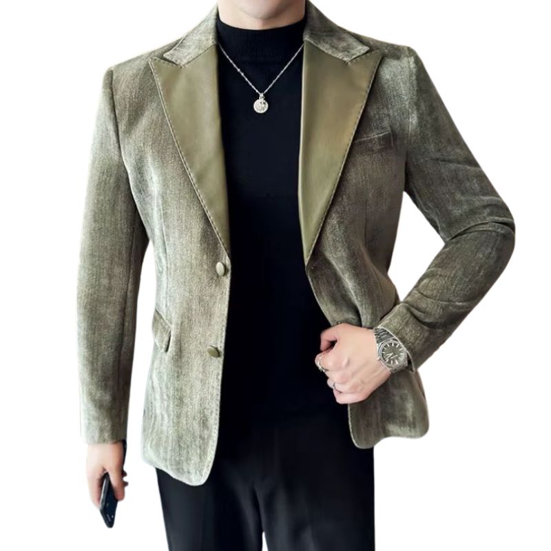 blazer masculino, blazer de camurça, blazer masculino de camurça, Blazer Masculino Camurça Maximus