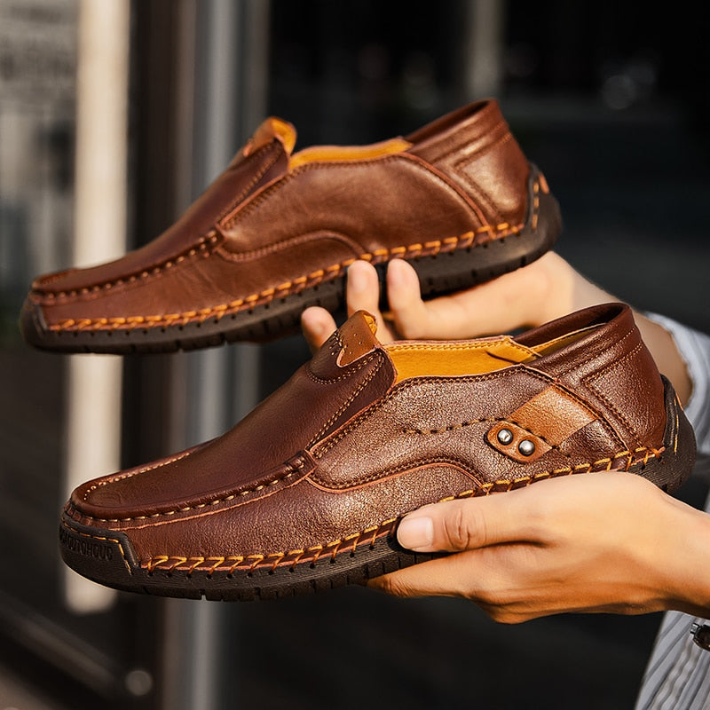 Mocassim de Couro Genuíno, mocassim, mocassim masculino