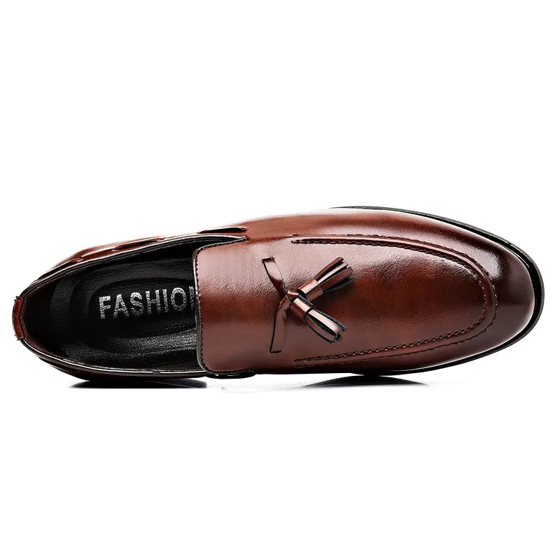 Mocassim Masculino de Couro Elegant Maximus