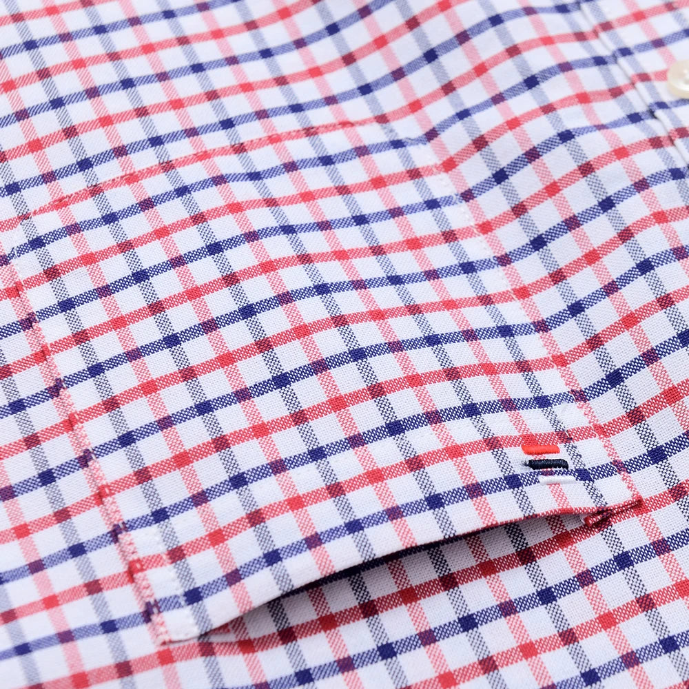 Camisa Social Masculina Xadrez Oxford Maximus