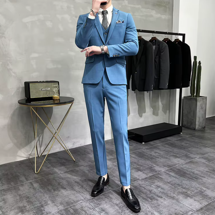 Terno Masculino Slim Liso Style Maximus