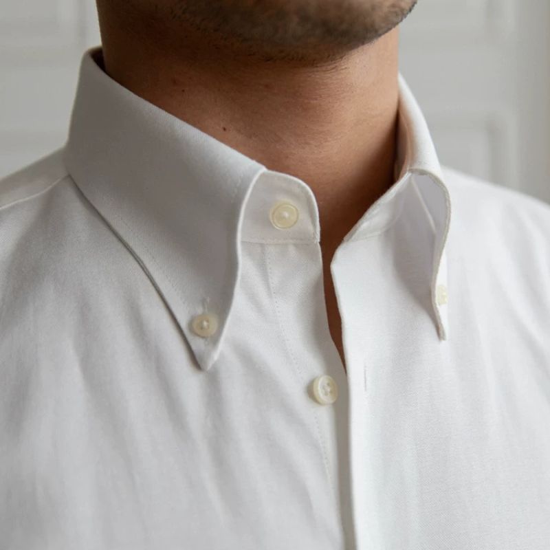Camisa Social Masculina Colarinho Botão Maximus