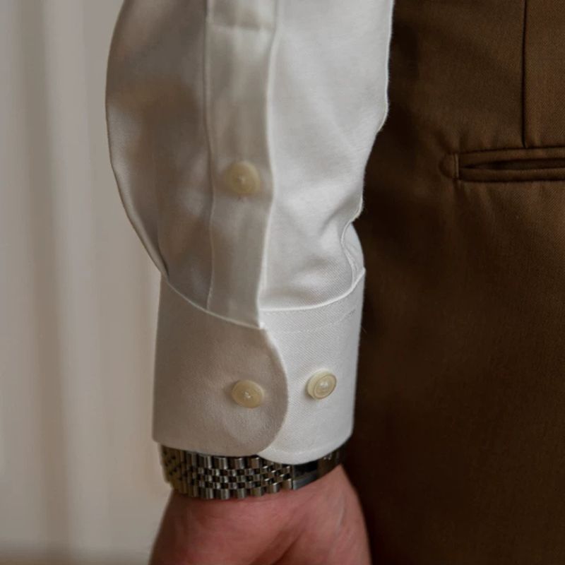 Camisa Social Masculina Colarinho Botão Maximus