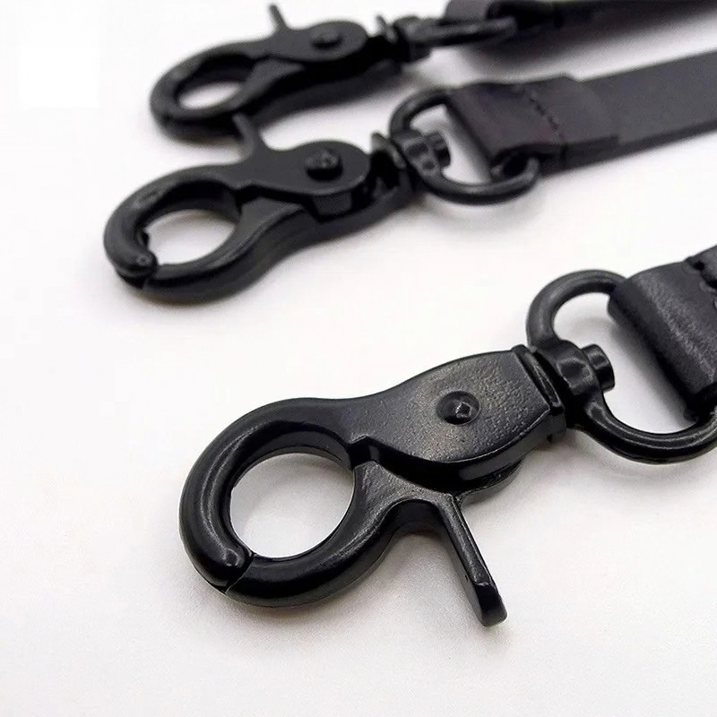 Suspensório Masculino Couro Ajustável Maximus