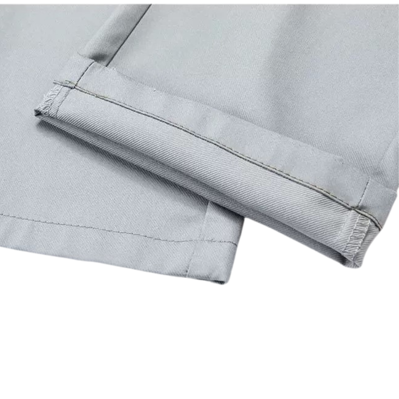 calça social masculina elástica, calça social reta confort, calça social azul marinho, calça social masculina stretch, calça social cinza gelo, calça social com elastano, calça masculina escritório confortável, calça social bege