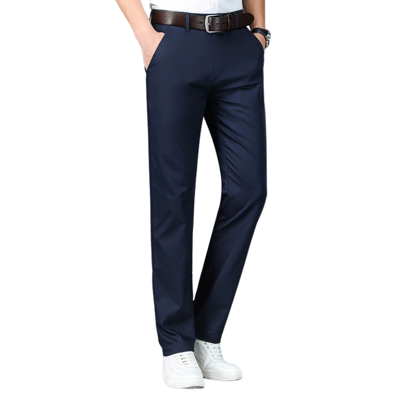 Calça Social Masculina Reta Confort Maximus