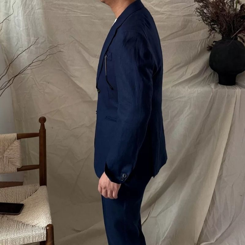 costume masculino linho, terno linho masculino, costume 2 peças masculino, conjunto social masculino linho, costume masculino verão, costume linho puro, terno masculino trabalho, costume masculino formal