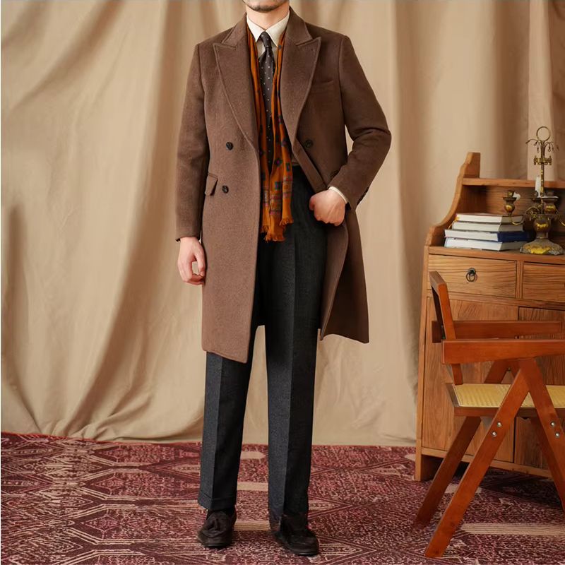 sobretudo masculino de lã, sobretudo transpassado masculino, sobretudo elegante inverno, sobretudo slim masculino, sobretudo social masculino