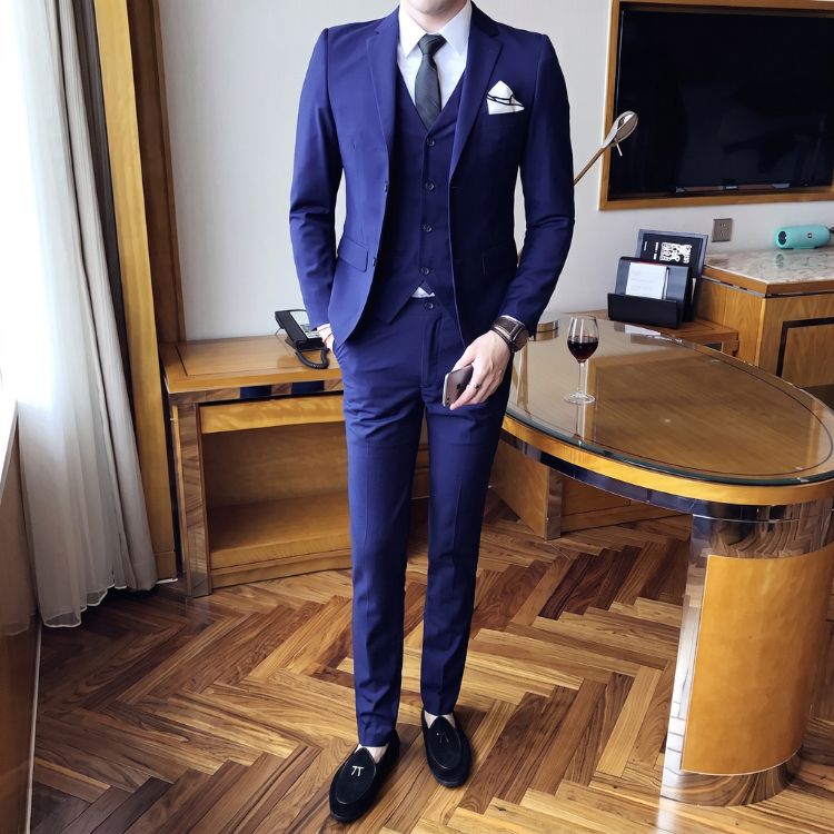 Terno Masculino Slim Liso Executive Maximus