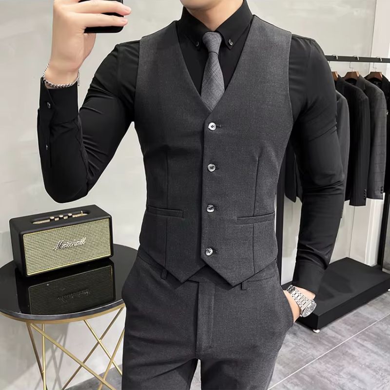 Terno Masculino Slim Texturizado Maximus