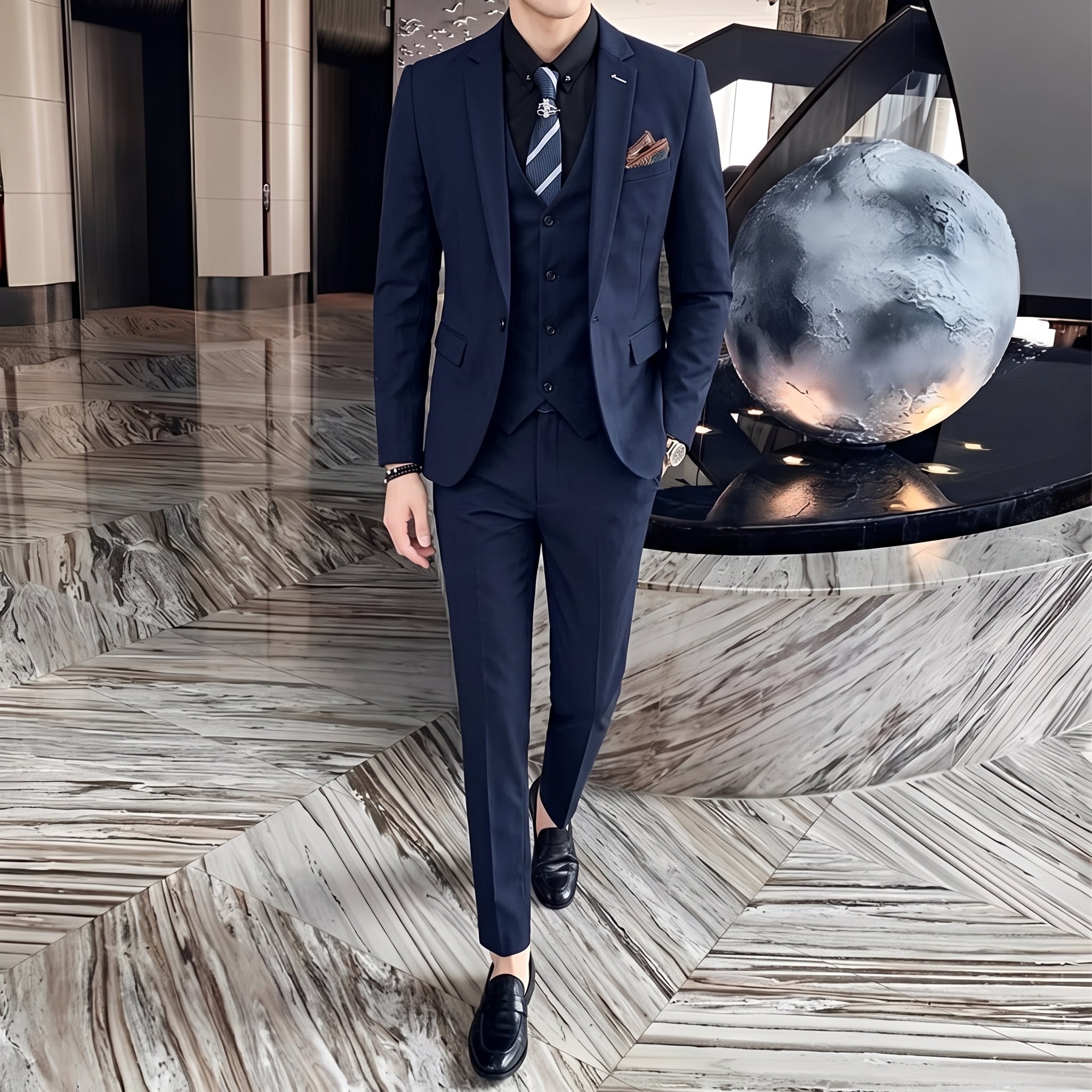 Terno Masculino Slim Liso Modern Maximus