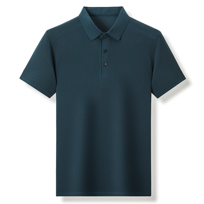 Camisa Polo Masculina Respirável Anti Suor 