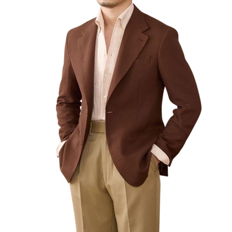 blazer masculino slim fit, blazer de linho social, blazer casual elegante, blazer masculino premium, blazer para casamento masculino