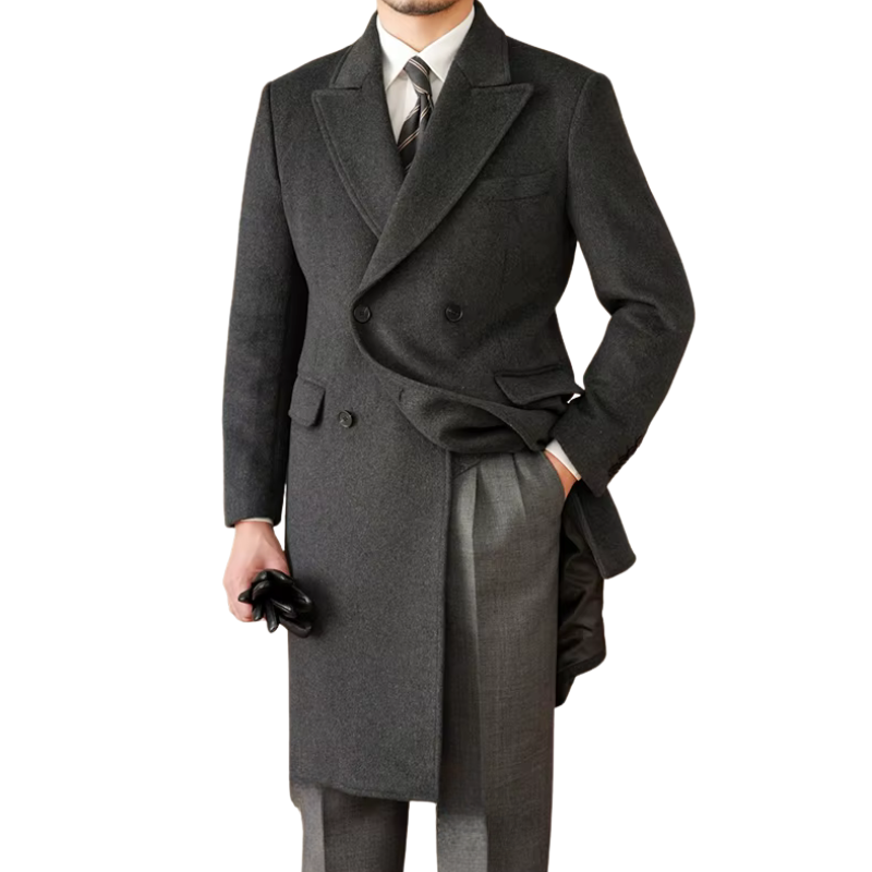 sobretudo masculino de lã, sobretudo transpassado masculino, sobretudo elegante inverno, sobretudo slim masculino, sobretudo social masculino
